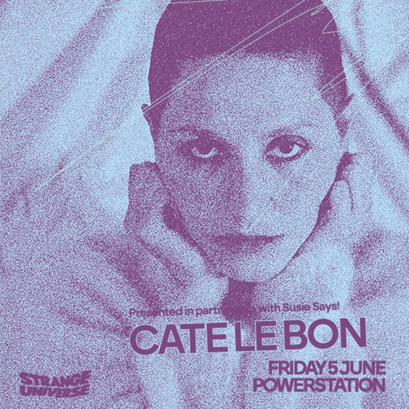 CATE LE BON BAND PRESS NEW